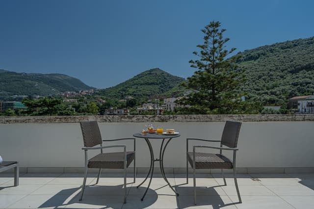 Superior Double or Twin Room, Terrace, Sea View