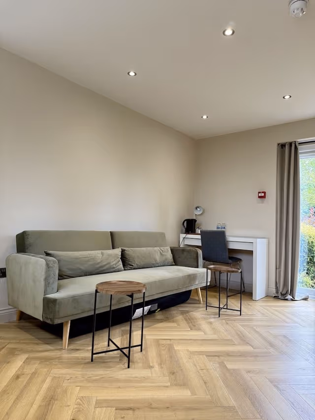 Superior Double Room, Ensuite, Garden View (Lounge & private garden)