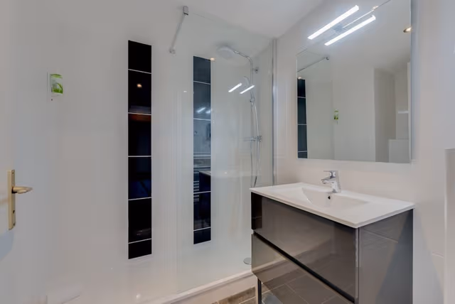 Studio for 3 people, balcony