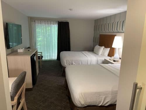 2 Queen Beds,Non Smoking,River View, Not Pet friendly