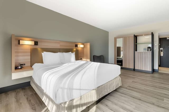 Standard Room, 1 King Bed, Non Smoking, Refrigerator & Microwave