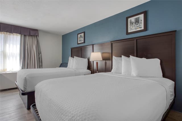 2 Double Beds, Non-Smoking, Microwave And Refrigerator, Work Desk, Wi-Fi, Continental Breakfast
