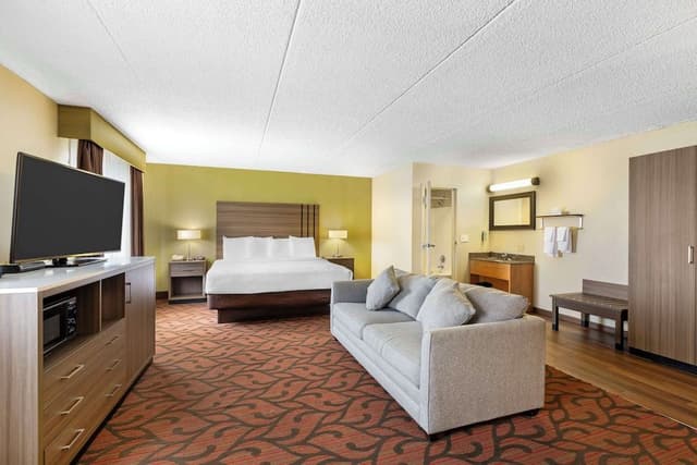 Standard Room, 1 King Bed, Non Smoking, Refrigerator & Microwave (Larger Room)