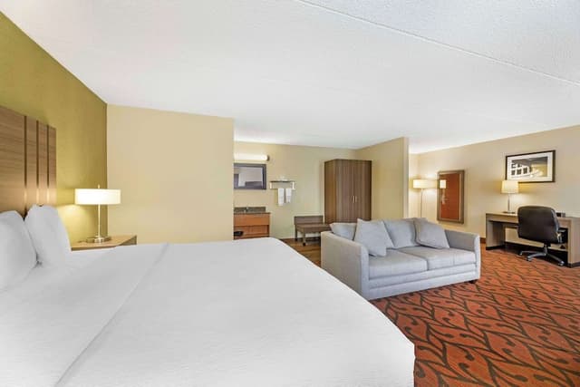Standard Room, 1 King Bed, Non Smoking, Refrigerator & Microwave (Larger Room)
