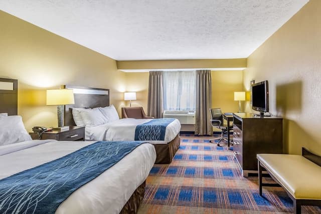 Standard Room, 2 Double Beds, Non Smoking