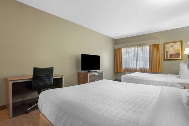 Standard Room, 2 Queen Beds, Non Smoking, Refrigerator & Microwave