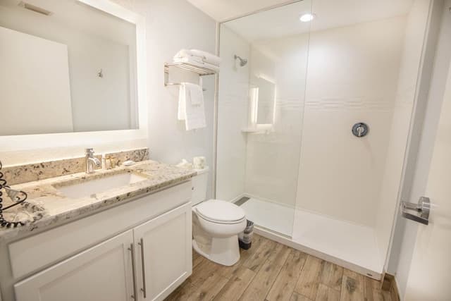 Standard Double Room, Kitchen (located across the street)
