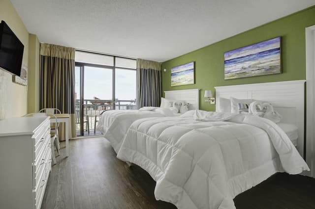 Standard Room, 2 Double Beds, Oceanfront