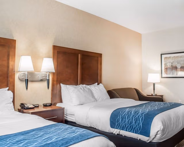 Room, Multiple Beds, Non Smoking (2 Double and 1 Person Sofa Bed)