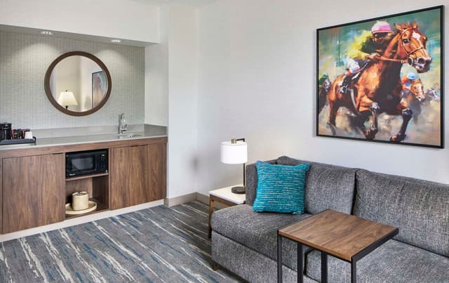KING DELUXE SUITE WITH SOFABED AND BALCONY