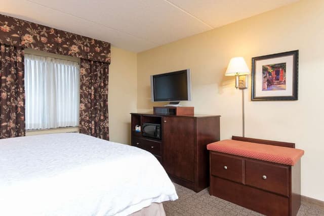 1KING PILLOWTOP BED W SHOWER ONLY NONSMOKING