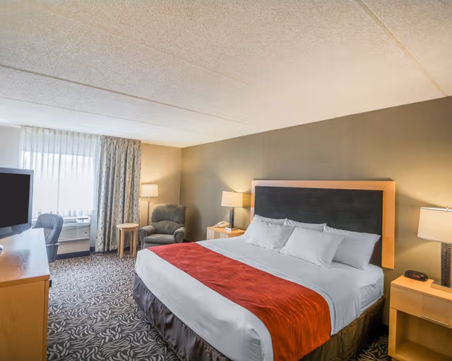 Standard Room, 1 King Bed, Jetted Tub (First Floor)