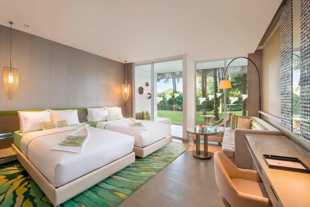 Wonderful Garden Escape, Guest room, 2 Queen, Balcony