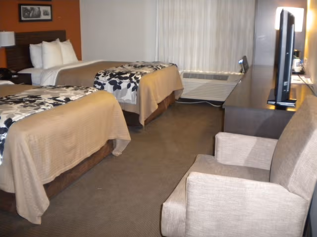 Standard Room, 2 Double Beds