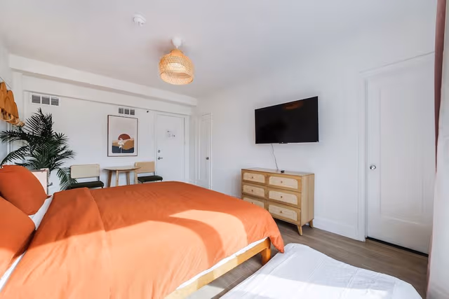 Standard Room, Multiple Beds, Private Bathroom (Self check-in)
