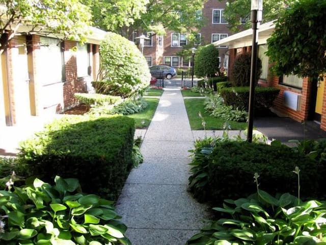 Exterior Entrance, Motel Room