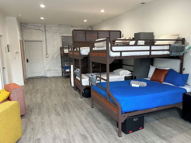 Traditional Shared Dormitory, Mixed Dorm (BOTTOM BUNK FULL SIZE FOR TWO )