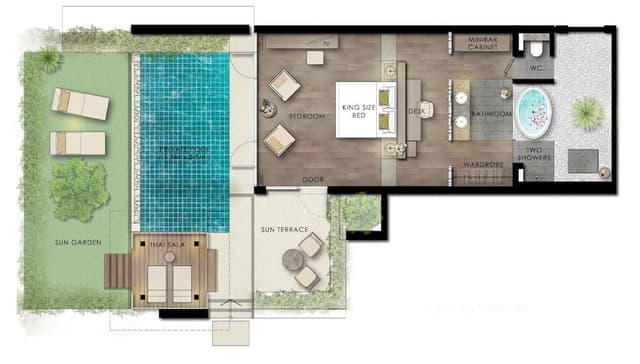 Pool Residence (Ground Floor)