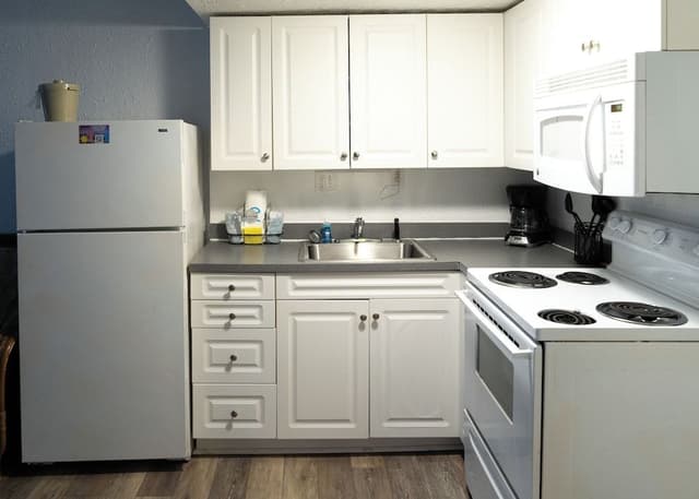 Studio 1 bathroom condo