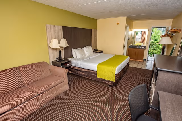 Comfort Single Room, 1 King Bed, City View