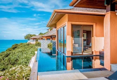 1BR Luxury Pool Villa Ocean View