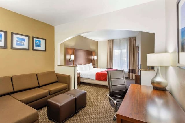 Suite, 1 King Bed with Sofa bed, Non Smoking