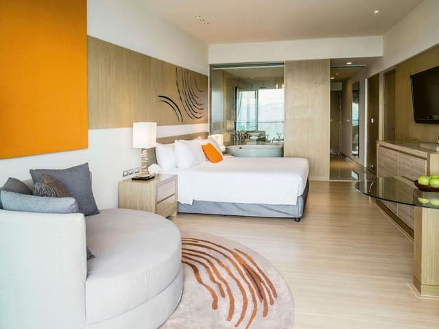 Deluxe Twin Room, 2 Twin Beds, Sea View