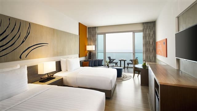 Deluxe Twin Room, 2 Twin Beds, Sea View
