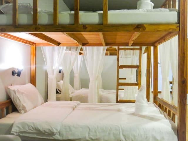 Private room with 4 beds & private bathroom