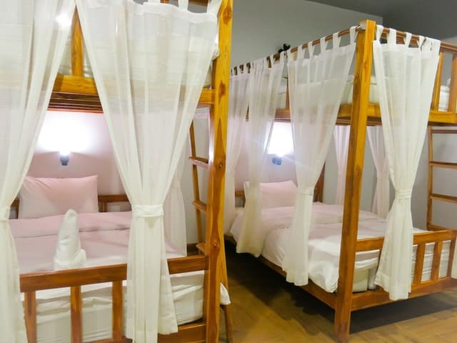 Private room with 4 beds & private bathroom