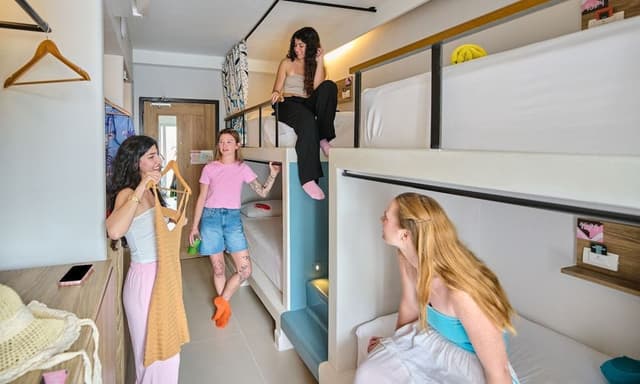 1 Bed in shared 4 bed Ladies Dorm