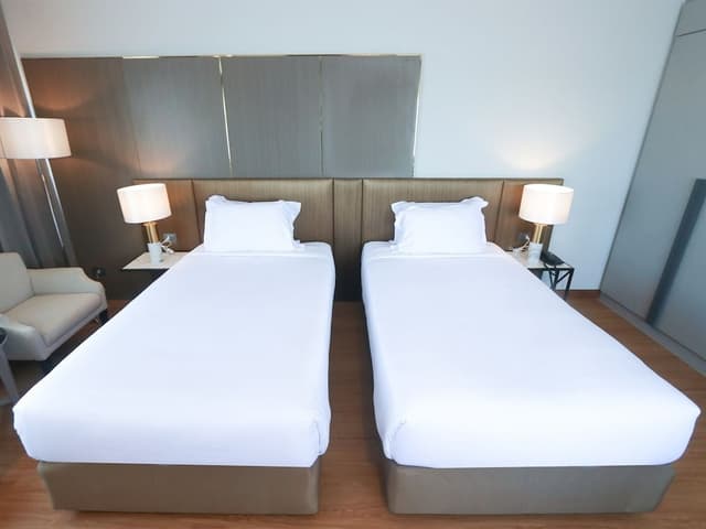 Panoramic Room, 2 Twin Beds, River View