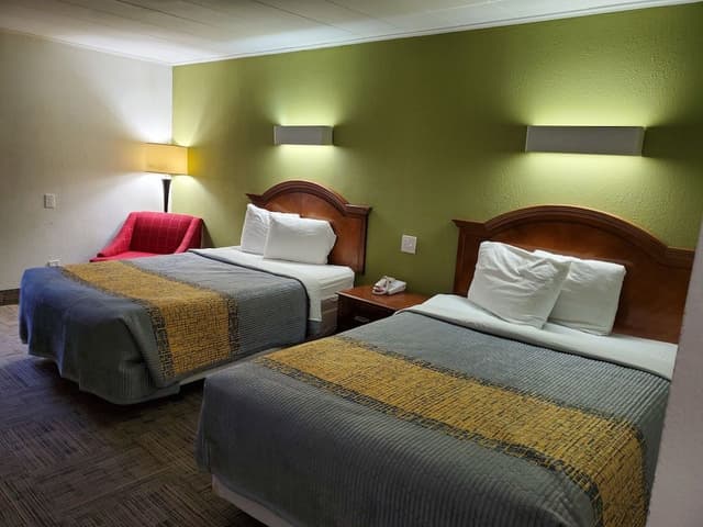 Double Room, 2 Queen Beds, Non Smoking