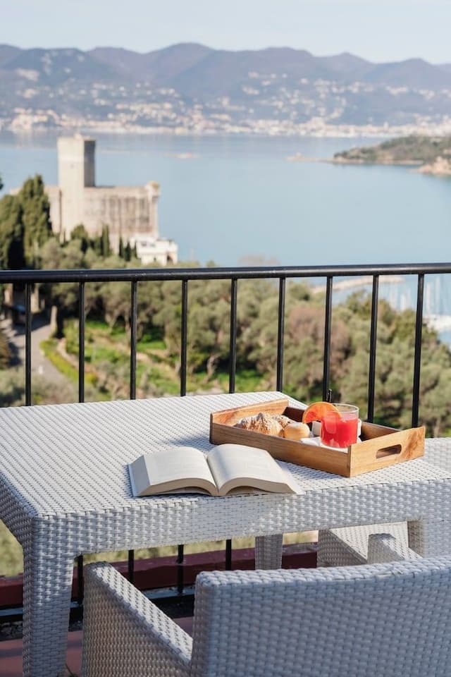 Deluxe Quadruple Room, Balcony, Sea View