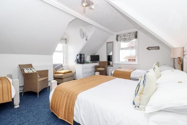 Family Quadruple Room, Sea View