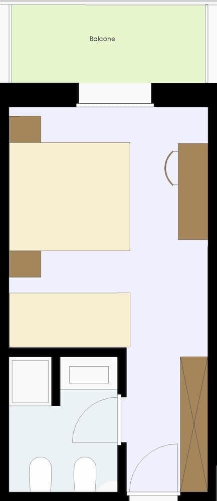 Comfort Triple Room, Balcony, Lake View