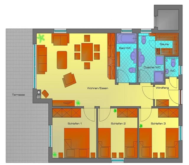 Comfort House, 3 Bedrooms