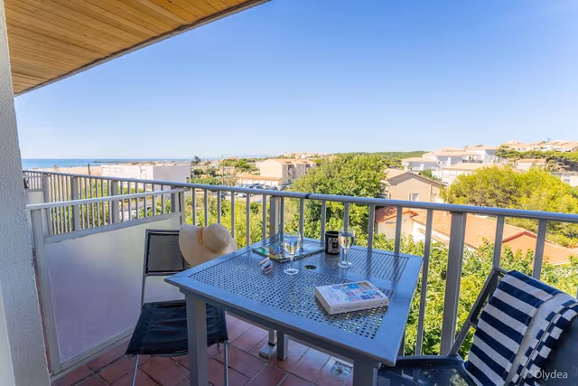 Apartment 2 Rooms 4 persons, sea view