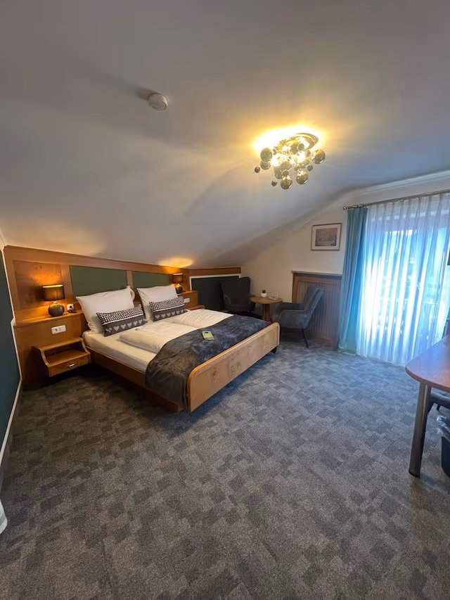 Comfort Double Room, Balcony, Garden View