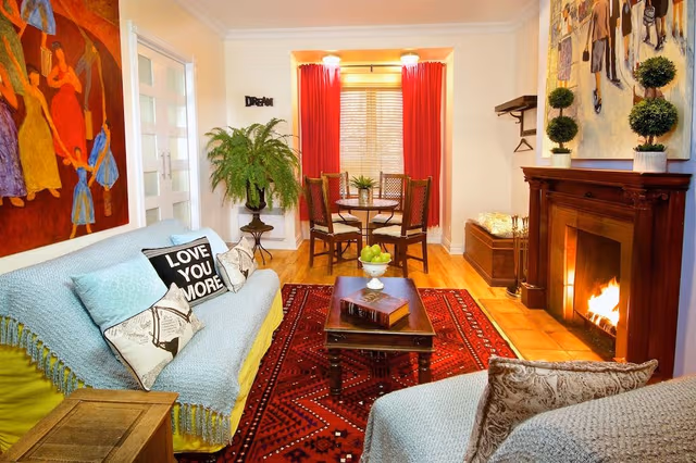 Family Suite, Multiple Beds, Jetted Tub and Fireplace