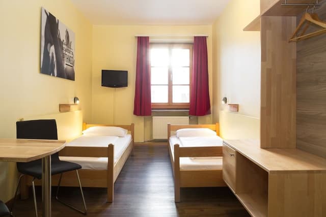 Twin Room, Shared Bathroom