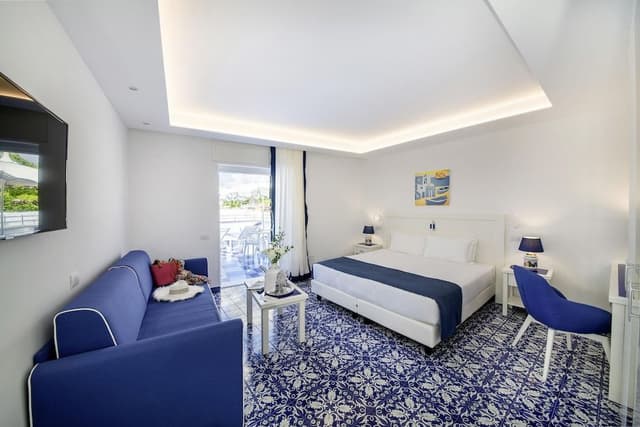 Junior Suite, 1 King Bed, Terrace, Sea View (with Single Sofabed)