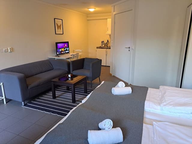 Classic Studio, 2 Twin Beds