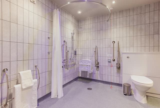 Standard Double Room, Roll-in Shower