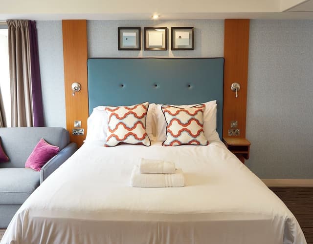 Little Orme Double with chair bed (2 adults & 1 child) with Little Orme & Partial Seaview