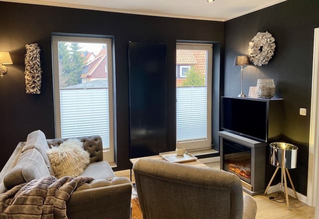 Design Apartment, 2 Bedrooms, Fireplace, Garden View
