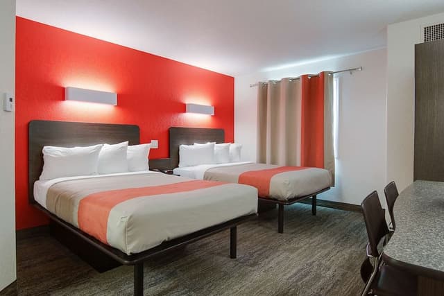Deluxe Room, 2 Double Beds, Non Smoking, Microwave