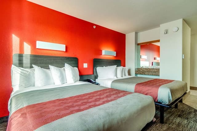 Deluxe Room, 2 Double Beds, Non Smoking, Microwave