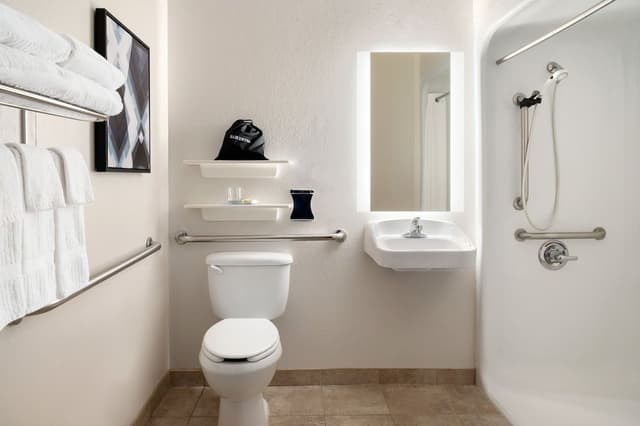 Studio Suite, 2 Queen Beds, Accessible (Comms Accessible. Roll-In Shower)