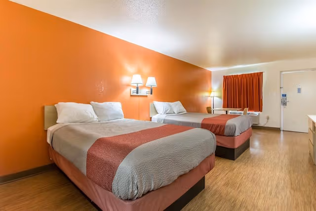 Standard Room, 2 Double Beds, Non Smoking